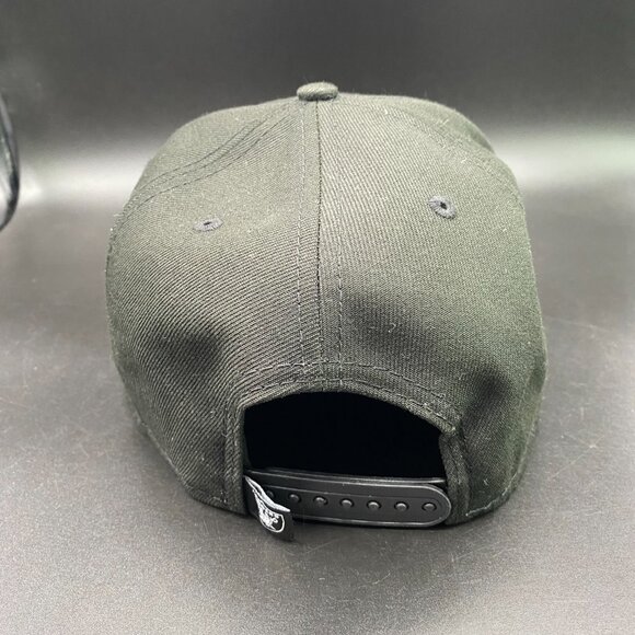 New Era NFL Las Vegas Raiders Cap Hat Men's OSFM w/ Adjustable Strap Black - Picture 7 of 15